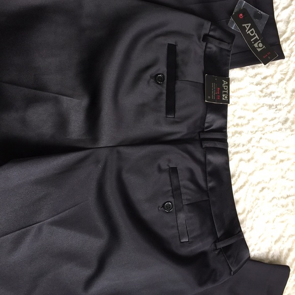 Black dress pants size 8 NWT - Picture 2 of 5
